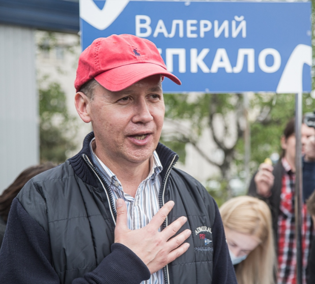 Валерий Цепкало в Светлогорске